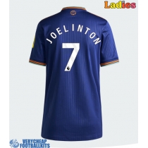 Newcastle United Joelinton #7 Replica Third Shirt Ladies 2025-26 Short Sleeve